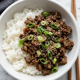 Bulgogi Beef Bowls